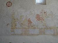 France, Ain, Le Plantay, Eglise, Peinture murale, Danse macabre, Les 3 vifs.jpg